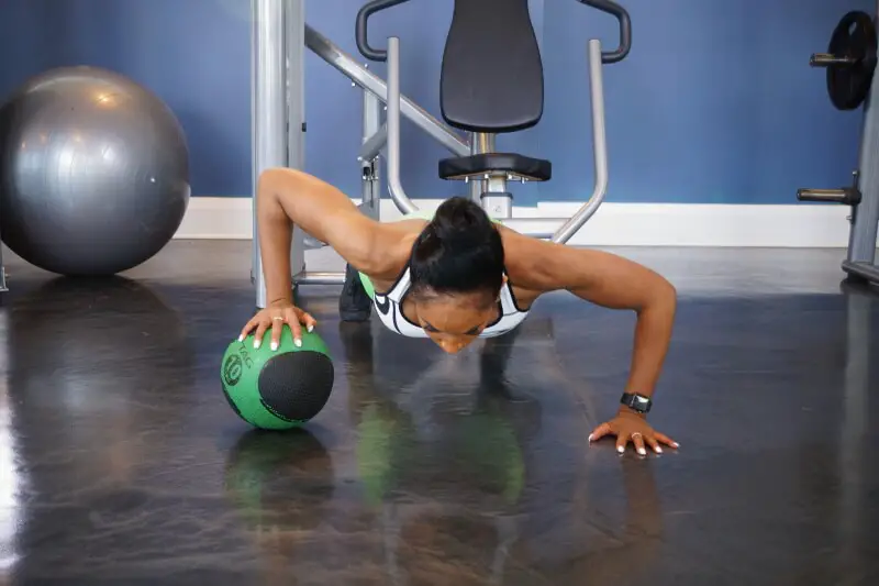 DeBlair Tate pushup